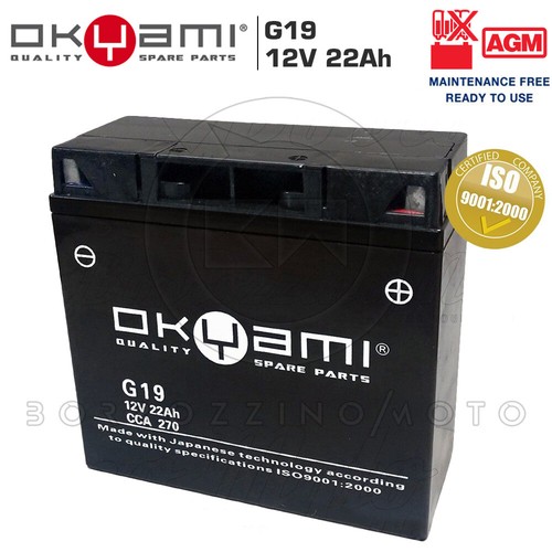 Battery okyami g19 bmw - g19, 1100