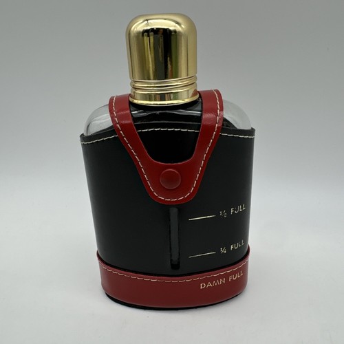Vintage leather black red - leather,