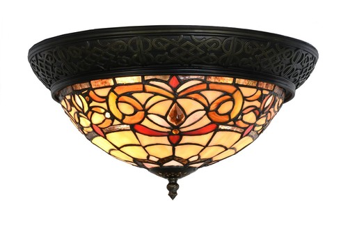 Graceful tiffany style ceiling - tiffany,