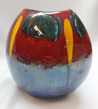 Poole Pottery Purse Vase