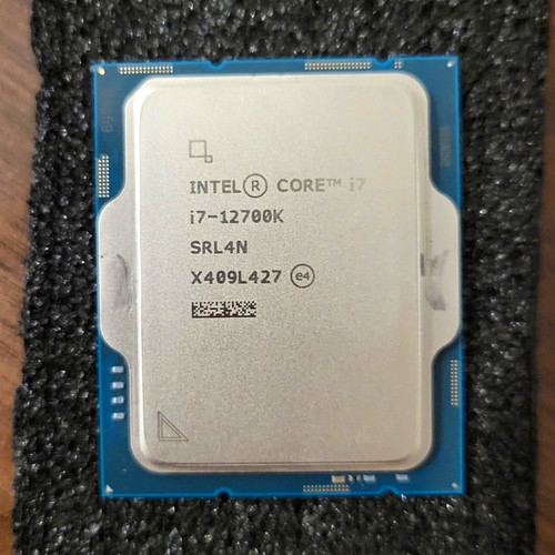 Intel core 12700k - intel, 12-core