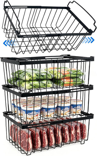 4pack freezer organizer - organizer, bins