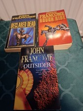 3 Paperback Books By John Francome (Crime/Thriller Novels).