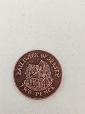 2014 Bailiwick Of Jersey 2p Two 2 Pence Coin | Fine Collectable Grade
