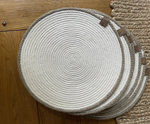 Set round cotton - cotton, rope