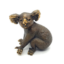 Pete smit signed bronze koala - bronze,
