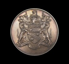 INDIA 1921 LORD READING'S VICEROY 51mm SILVER PRESENTATION MEDAL