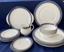 Royal Doulton Sherbrooke Replacements Dinner Side Cake Plates Bowls Milk Jug