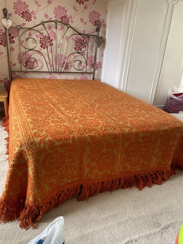 Vintage vantona orange double - vintage,