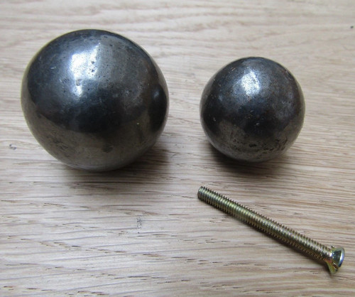 Door knob pull - knob, cast
