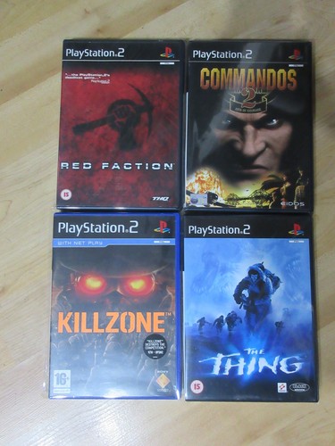 Ps2 games killzone - 4, x
