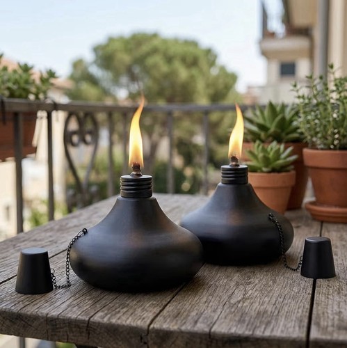 Tabletop torches set - set, 2