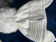 Satila White Pom Pom Hat