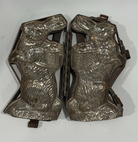 Antique rabbit mold tall - antique,