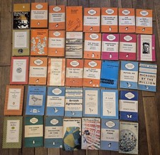 Penguin Books bundle Job Lot : Orange, Blue - most 1st ed Penguins  X 38