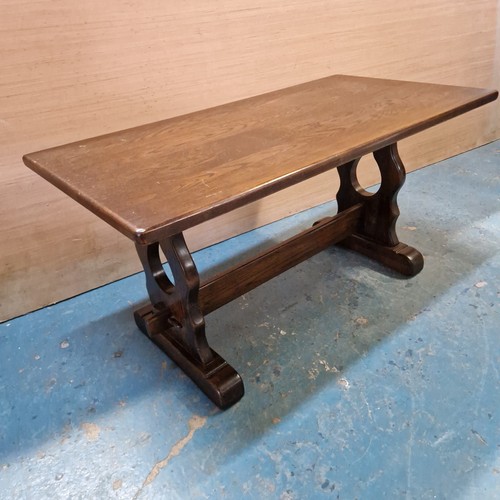 Vintage oak coffee - table,