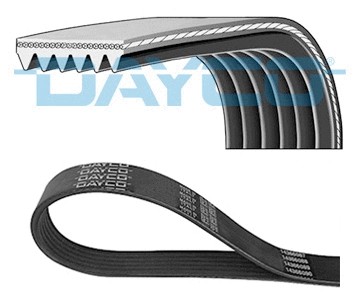 Ribbed belt fits toyota - belt,