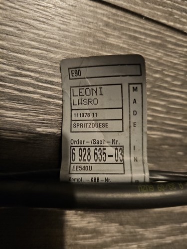 Pre lci e90 washer - lci, jet