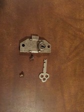 NATIONAL CASH REGISTER ORIGINAL Receipt Box LOCK & ORIGINAL Key NCR