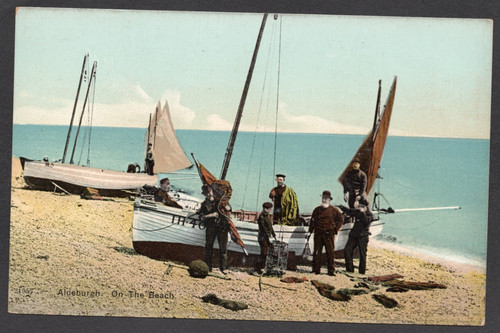 Postcard aldeburgh suffolk - aldeburgh,