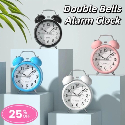 Twin bell alarm - clock, vintage