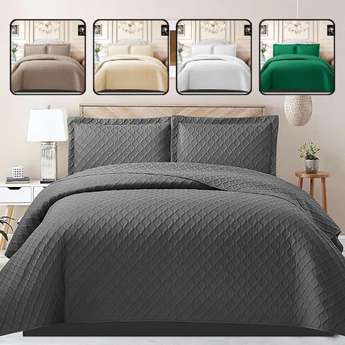 3pcs quilted embossed - 3pcs,
