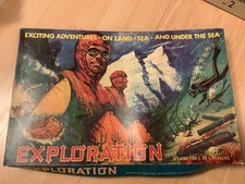 Vintage Exploration Board Game Spiring 1967 Good Condition