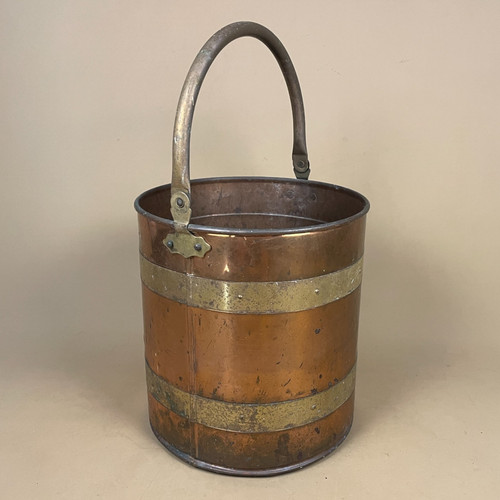 Antique metal copper coal - metal,