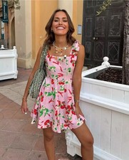 ZARA Cherry Printed Short