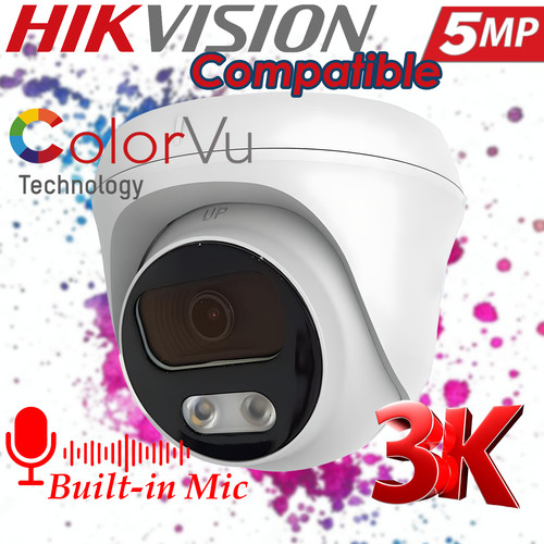 Hikvision compatible 5mp - hikvision, audio