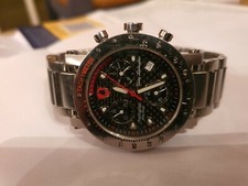 Lonino Lamborghini Chronograph Tachymeter Watch Quartz Swiss  made 