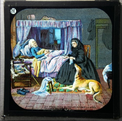 Antique magic lantern - antique,