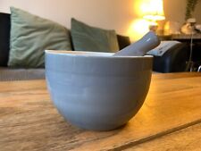 Fantastic Mason Cash 'Elite Fusion' Pestle & Mortar White Grey Excellent