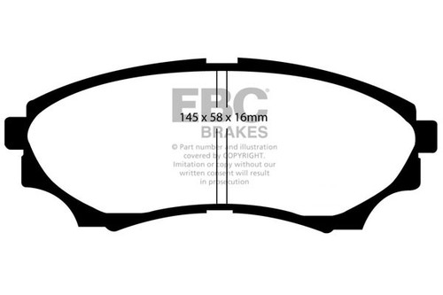 Ebc ultimax front - brake, pads