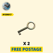 2 x 159017 IKEA Silver Metal