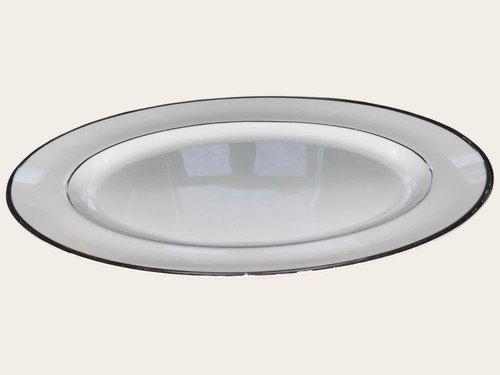 Wedgwood sterling oval serving - oval,
