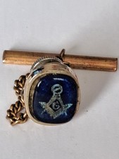 Antique Masonic tie pin, with
