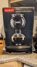 Bodum Pebo Vacuum Coffee Maker 8-Cup 1 L/34 oz - Complete With Box