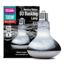 ARCADIA D3 BASKING LAMP 100W