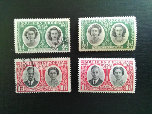 Southern rhodesia mnh used - southern,