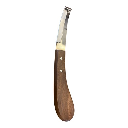 Farrier hoof paring - hoof, knife