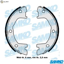 BRAKE SHOE SET PARKING BRAKE