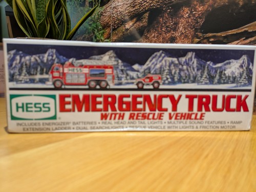 Hess emergency truck - hess,
