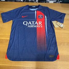 ? PSG Football Jersey 2023-24 Match Home Nike Men's Blue Medium 100% Original
