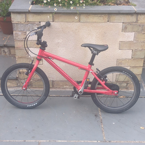 Cnoc kids bike red 16in - bike,