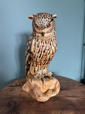 Vintage Hand-Painted Plaster