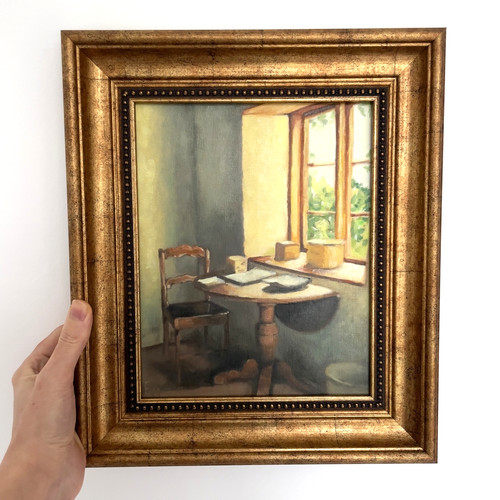 Original signed oil painting - signed,