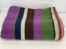 Vintage Wool blanket throw