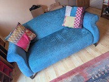  2 Seater 'Shout' Blue Sofa