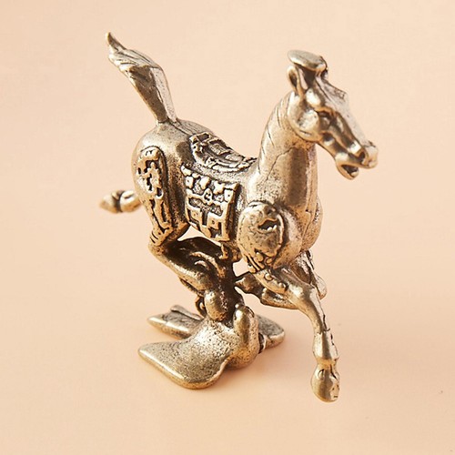 Brass galloping horse - galloping,